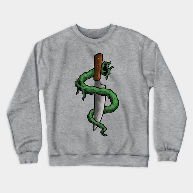 Knife Crewneck Sweatshirt by Astrajingga